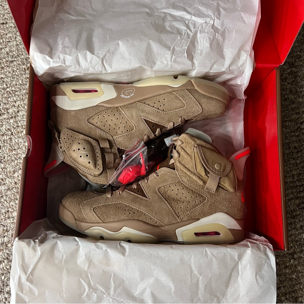 Jordan Retro 6 Travis Scott British Khaki